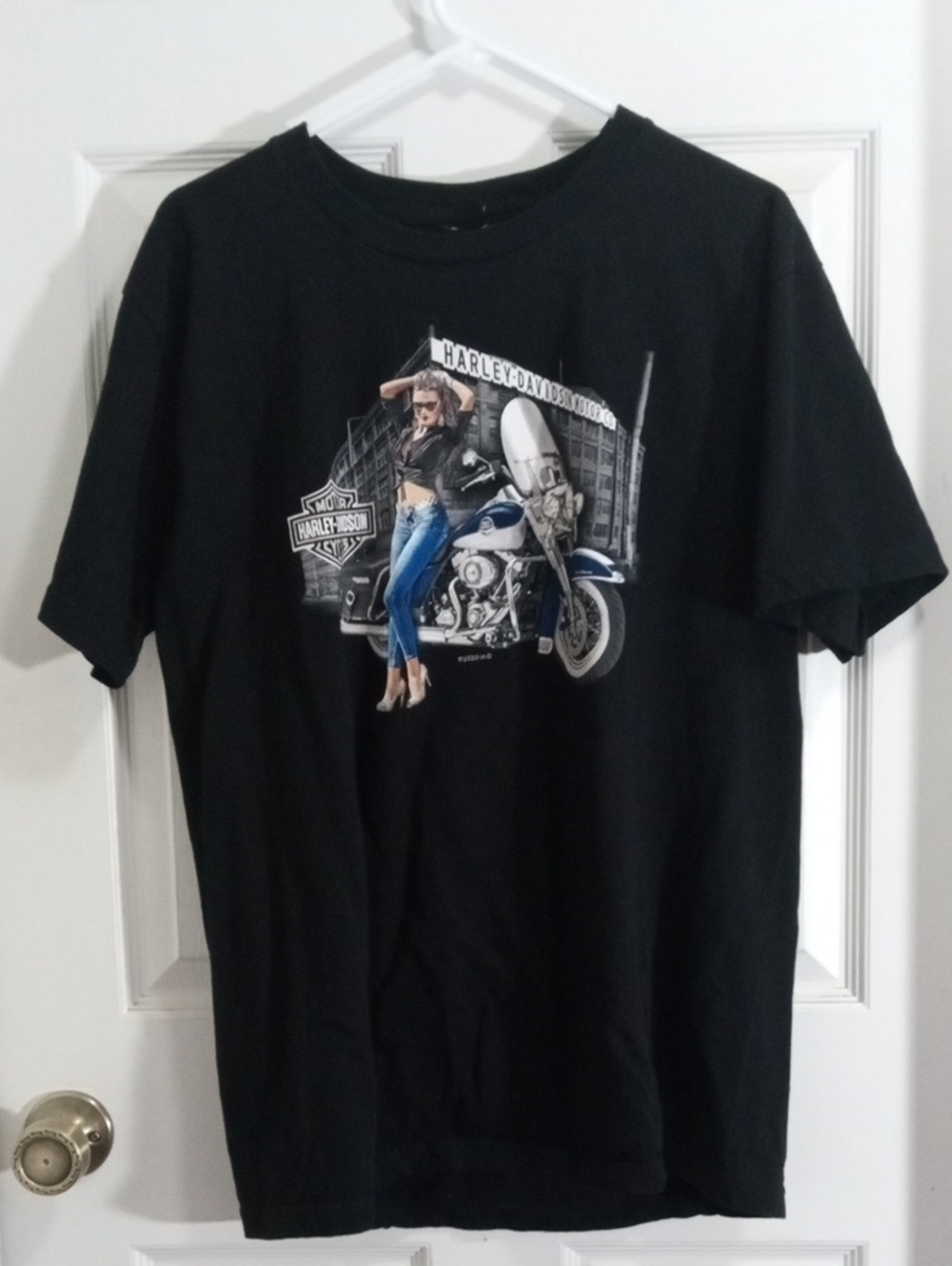 Harley-Davidson Black Short Sleeve Tee Shirt Men’s Large - Picture 2 of 6